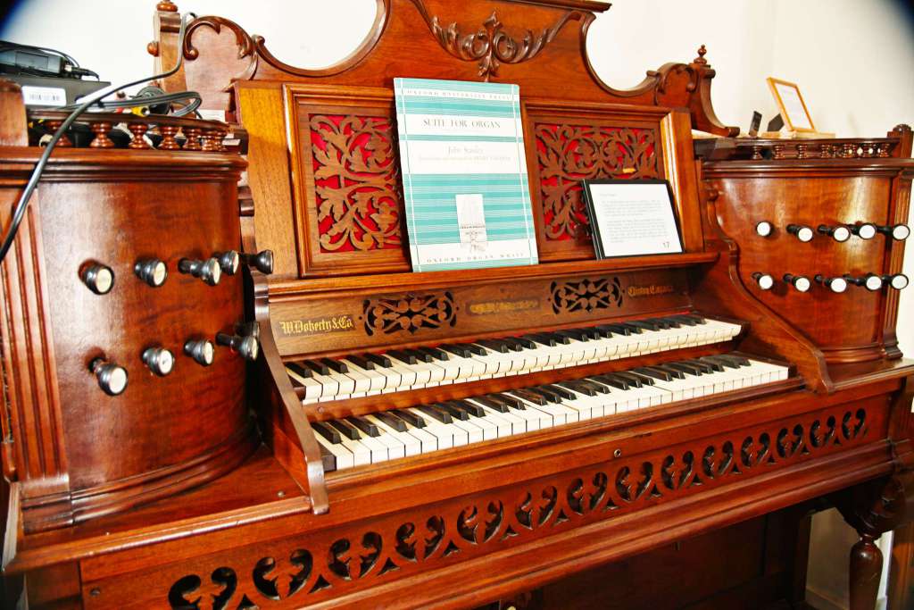 Reed Organ – Two Manual – Twenty Stops - Whittakers Musical Museum